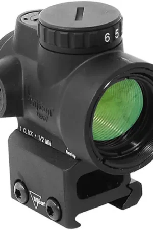 Affordable | TRIJICON MRO 1x25 2 MOA Green Dot Sight | Matte Black