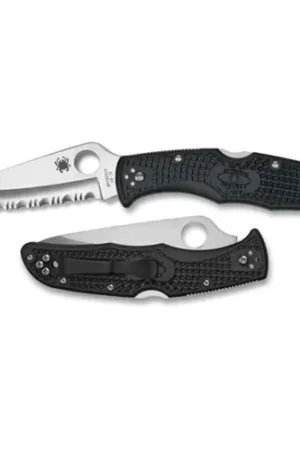 Best-Selling - SPYDERCO Endura 4 Lightweight Black Serrated Edge