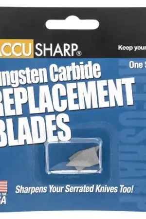 ACCUSHARP Replacement Sharpening Blades TungstenGry 2 Blades | Top Rated