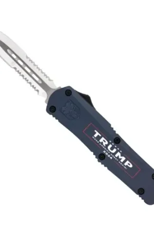Act Fast - COBRATEC Medium Trump 2024 Blue FS-3 Dagger 2Side Serrated