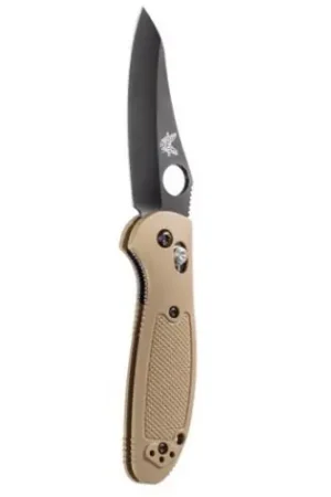 Available Now - BENCHMADE Mini Griptillian 2.91" Sheepsfoot Coated Plain