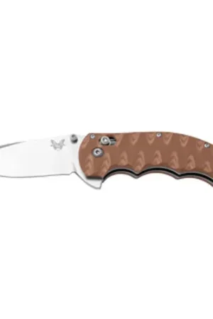 Trending | BENCHMADE Axis Flipper 3.18" Drop Point Plain Edge Satin