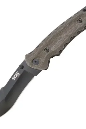While Supplies Last | SOG KIKU-BLACK-SMALL FOLDING