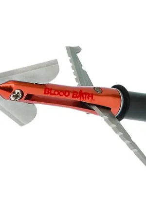 30-06 OUTDOORS Blood Bath Broadheads 100gr 3pk Orange/Silver - Hot Buy