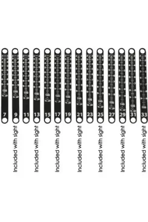 AXCEL ARCHERY Achieve XP Metal Sight Tape Scale #25 and #26 | Hot Deal