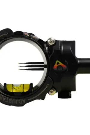 Act Fast | AXCEL ARCHERY AccuState II 3 Pins | .019 Fiber Ambi Compound Bow Sight - Black
