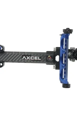 AXCEL ARCHERY Achieve XP Compound Sight Blue/ Black 6" RH - Latest Arrival