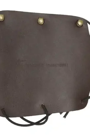 WYANDOTTE Traditional Leather Armguard w/Elastic - Ending Soon