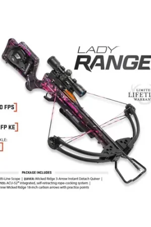 WICKED RIDGE Lady Ranger Multi-Line Scope ACU-52 Muddy Girl - Premium Quality