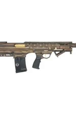 One Day Deal - PANZER ARMS BP12 Bullpup 12 Gauge 3" 20" 5rd Semi-Auto Shotgun | Bronze US Flag