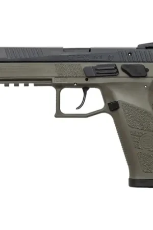 Available to Order | CZ-USA P-09 9mm 10rd OD Green Fixed Sights
