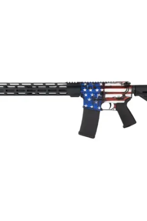 DIAMONDBACK FIREARMS DB-15 Carbon 5.56 NATO 16" 30rd - American Flag | Fast Shipping