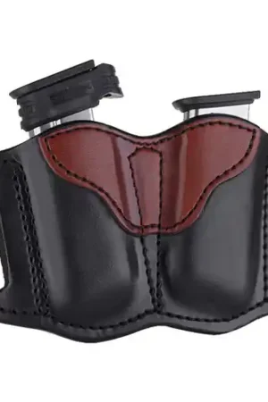 1791 GUNLEATHER MAG1.1 Single Mag Holster BrownBlack Leather Ambi | Top Pick