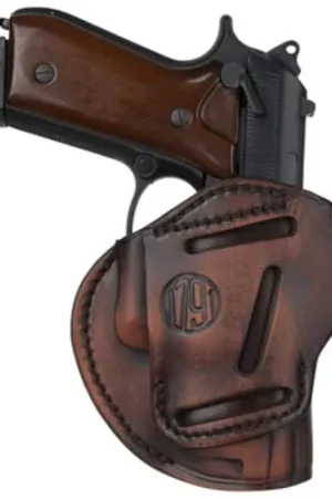 1791 GUNLEATHER 3Way IWB/OWB Size 03 Signature Brown Leather Ambi | Shop Now