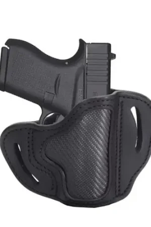 1791 GUNLEATHER BH2.4 OWB Open Top 2.4 Stealth Black Leather - Buy Direct