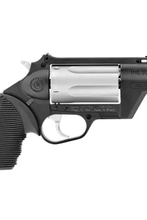 Ends Soon - TAURUS Judge Public Defender Poly 410 Gauge / 45 LC 2" 5rd Revolver - Two-Tone / Rubber Grips