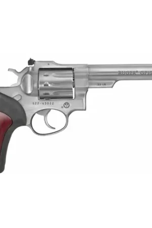 Available Now | RUGER GP100 22 LR 5.5" 10rd Revolver - Stainless