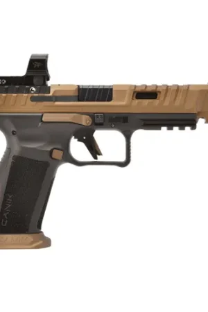 Available to Order - CANIK SFx Rival 9mm 5" 18rd Pistol w/ MeCanik MO2 Optic - Bronze / Black
