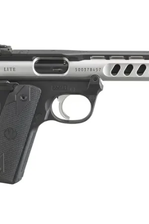 Available to Order - RUGER Mark IV 22/45 Lite 22 LR 4.4" 10rd Optic Ready Pistol w/ Threaded Barrel | Two-Tone
