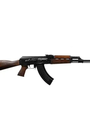 ZASTAVA ZPAP M70 7.62x39 16.25" 30rd Semi-Auto AK47 Rifle | Black w/ Battle Worn Walnut Stock - Manufacturer Direct