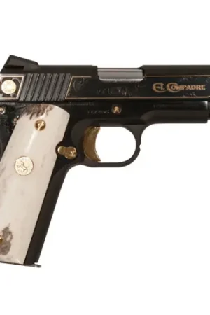 COLT 1911 COMMANDER EL COMPADRE "1 of 500" 38 Super 4.25" 9rd - Gold & Black - Quick Shipping