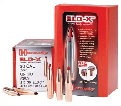 Secure Payment - Hornady ELD-X 212 Grain .308