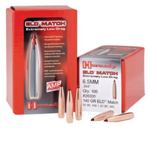 Hornady ELD Match .308 208 Grain Bullets - Top-Selling