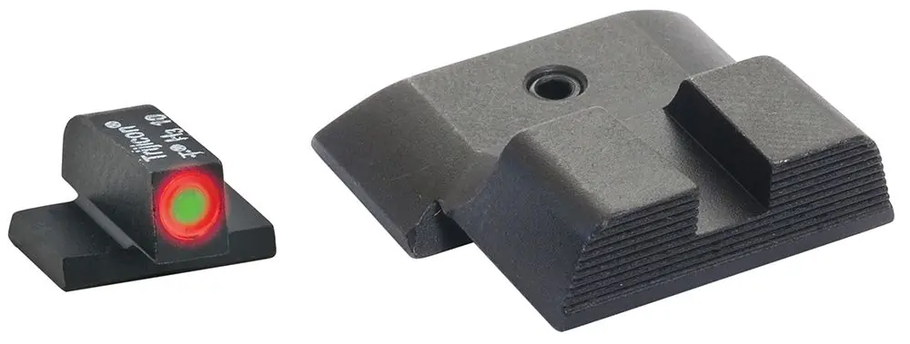 Ameriglo Hackathorn SW433B Green Tritium Handgun Sights - Special Discount