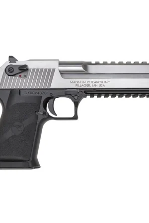 Magnum Research Desert Eagle Mark XIX L6 .50 AE Stainless/Silver Pistol - Price Cut