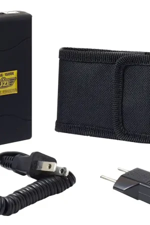 Secure Payment - UZI Law Enforcement Stun Gun Portable Contact Black