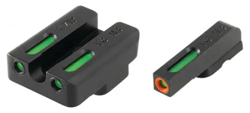 TruGlo TFX PRO CZ 75 Fiber Optic Green Tritium w/Orange Outline Front | In Stock
