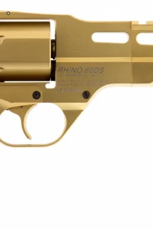 Low Stock - Chiappa Rhino 60DS .357 Mag Gold Plated Revolver
