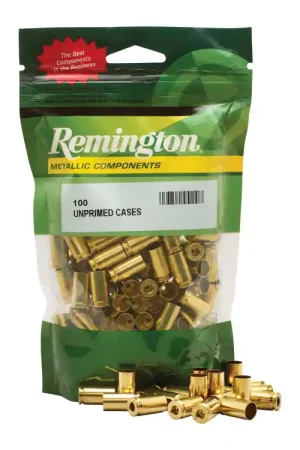 Remington Ammunition Unprimed Cases .40 S&W Handgun Brass 100Ct | Popular