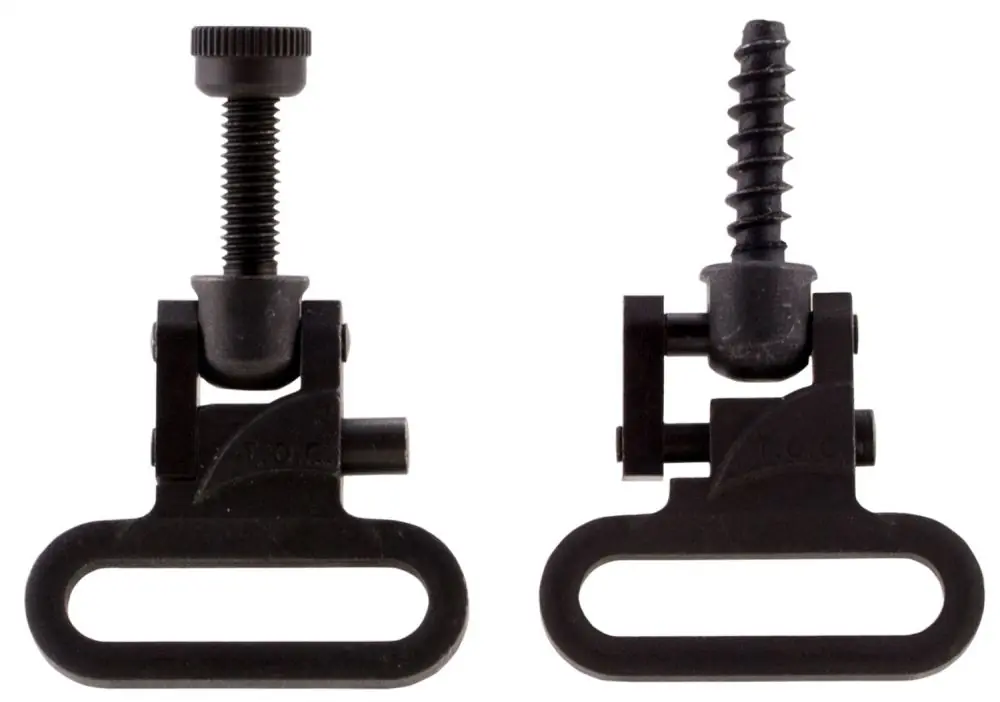 Exclusive Offer - Outdoor Connection Talon Swivels 1 Inch Black Metal