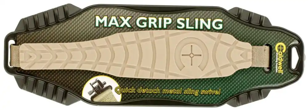 Caldwell Max Grip Sling Quick Detach Swivel FDE - Clearance Deal
