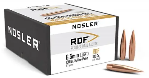 Ending Soon | Nosler RDF 6.5 Creedmoor Jacketed Hollow Point
