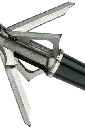 Top Seller - Muzzy Trocar HBX 4-Blade Mechanical Broadhead 100 Grain 3-Pack