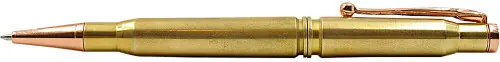 Limited Stock | UZI Caliber Gourmet CBG1014 Ball Point Bullet Pen Gold Brass