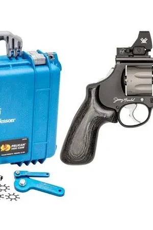 Top Pick - Smith & Wesson 327 WR JM Signature Series Performance Center 9mm Black Revolver with Vortex Red Dot