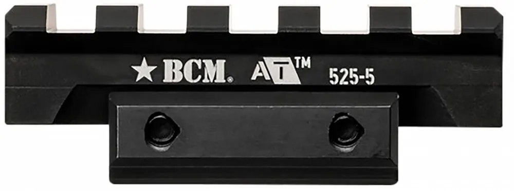 Best Value - Bravo Company BCM-OR-AT-525-5 A/T Picatinny Optic Riser 0.525 inches 5 Slots Matte Black