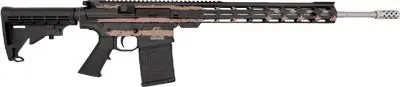 Get It Now | Great Lakes Firearms GLFA AR10 Desert Flag Pattern 6.5 Creedmoor Stainless Rifle