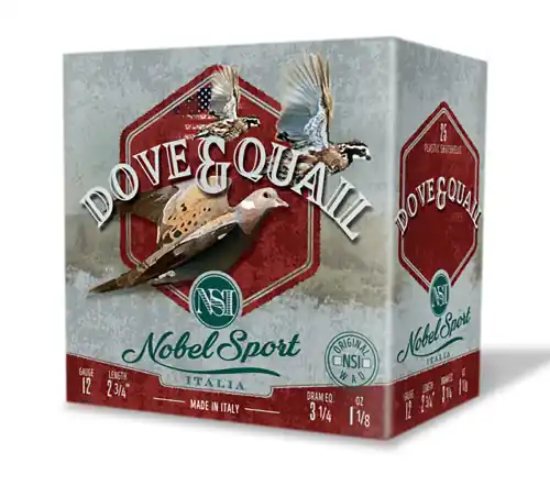 Now Available | Nobel Sport ANSF126 Dove & Quail