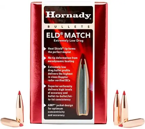 Buy Now - Hornady 109gr Extremely Low Drag-Match ELD-M