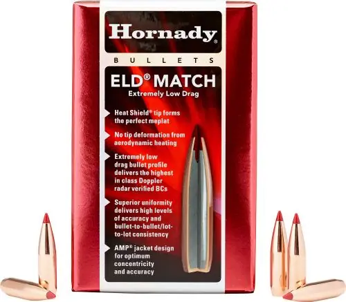 Best Price | Hornady Extremely Low Drag Match 6.5mm .264 147gr Polymer Tip