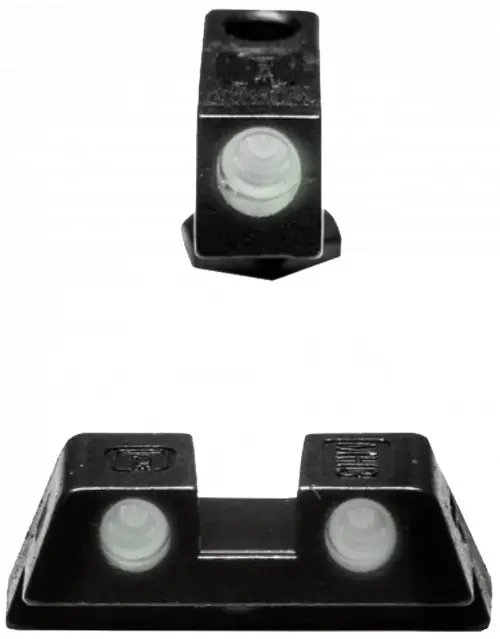 Glock OEM Black Night Sights 6.9mm Tritium | Ships Fast