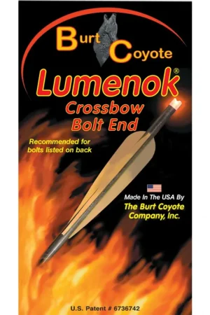 Reliable Choice - Lumenok HD Orange Flat Gold Tip Nocks