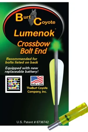 Lumenok Crossbow Nocks Green Flat Gold Tip 3 pk. | Best Value