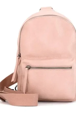 Top Quality - Rugged Rare Skylar Concealed Carry Purse Backpack Blush