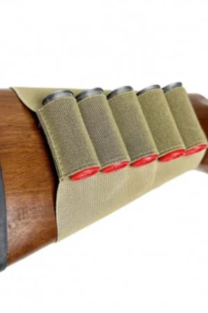 Easy Checkout - NcSTAR Shotgun Stock Shell Pouch Tan