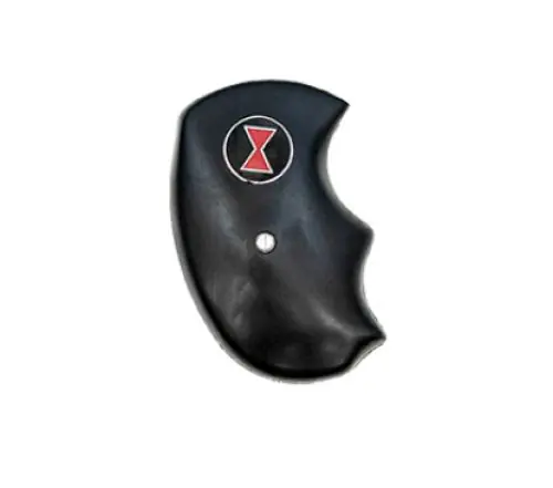 Great Buy - North American Arms Oversized Rubber Grip with Black Widow Logo Black